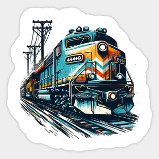 Locomotive Sticker